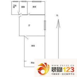 三塘南村户型图2室 户型图 3室2 ...