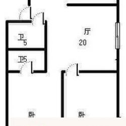 青啤花园 3室 户型图