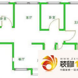 世纪朝阳户型图户型图 4室2厅2卫 ...