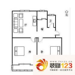 阳光天地户型图两室两厅 2室2厅1 ...