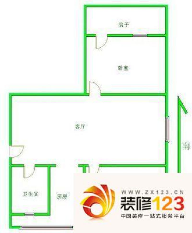 凤宾家园户型图2室 户型图 2室1 ...