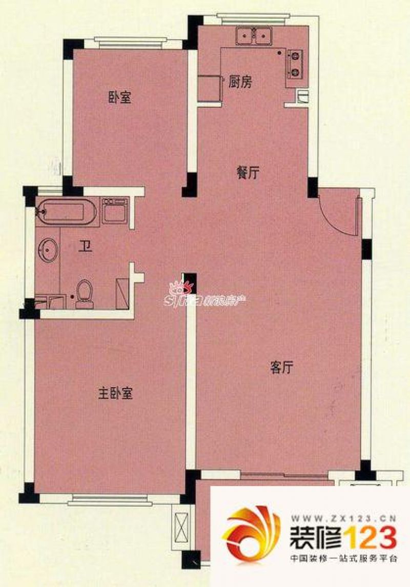 绿城桂花城 0室 户型图