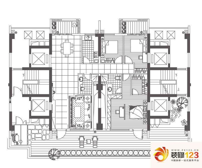 永年天墅户型图西浦路29号1302单.