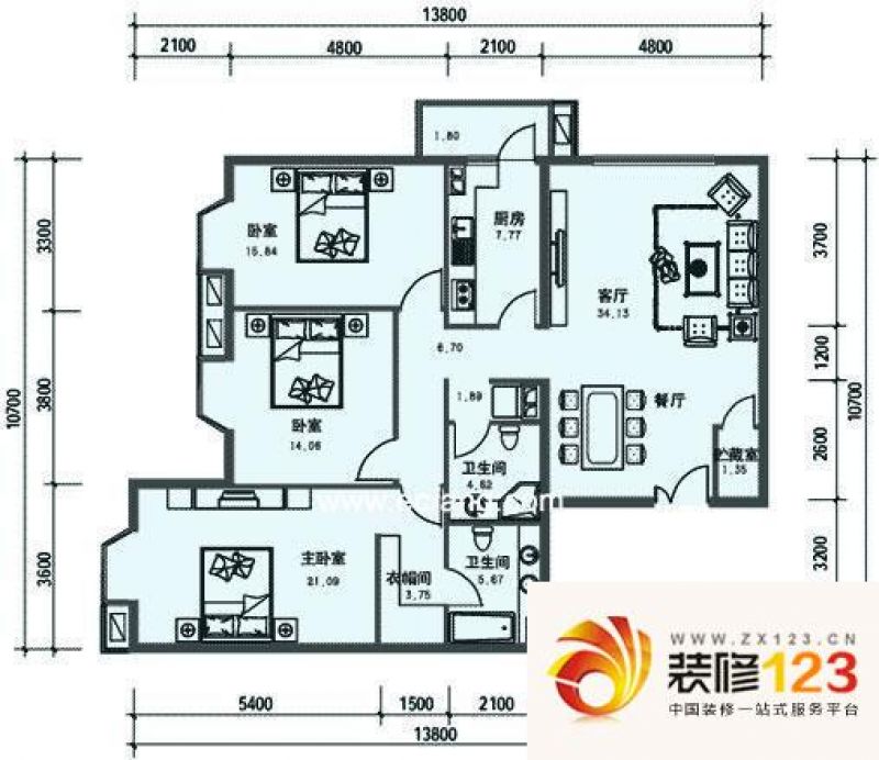 百脑汇户型图图片