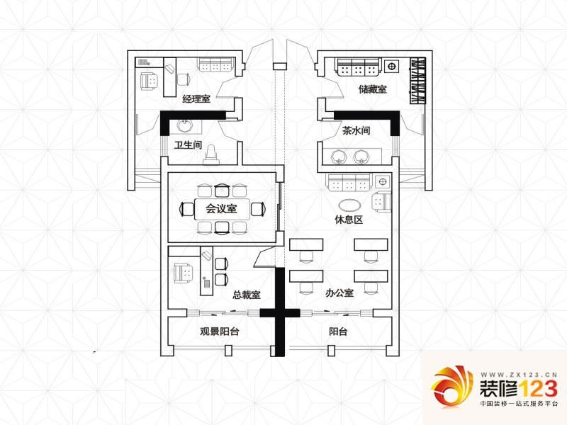 皖都徽韵户型图汇元公寓E2户型B( ...