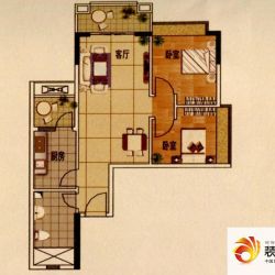 正升雅境78平米2居户型户型图 ...