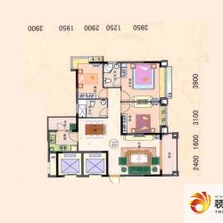 元邦明月金岸E栋01户型户型图 ...