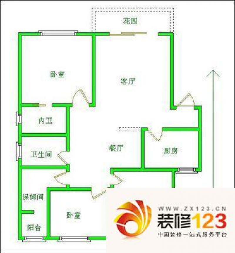 名都苑户型图户型图 4室2厅2卫1.