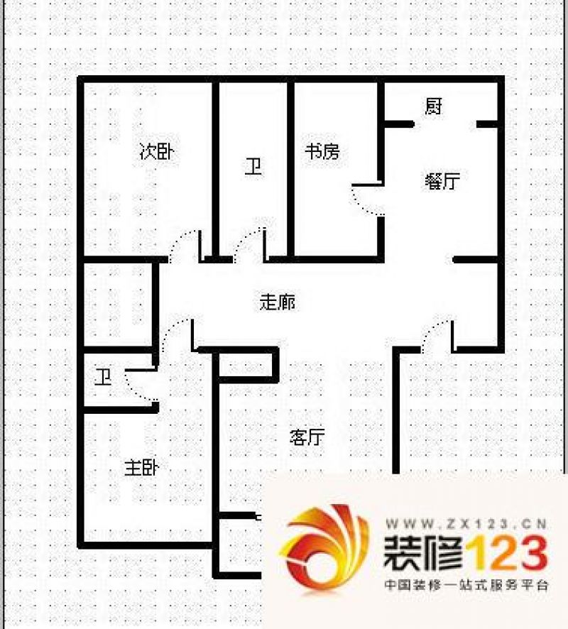 枫叶新都市 0室 户型图