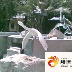 广州白天鹅花园实景图