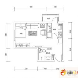 岭湾峰尚户型图