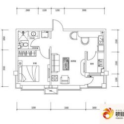 岭湾峰尚户型图