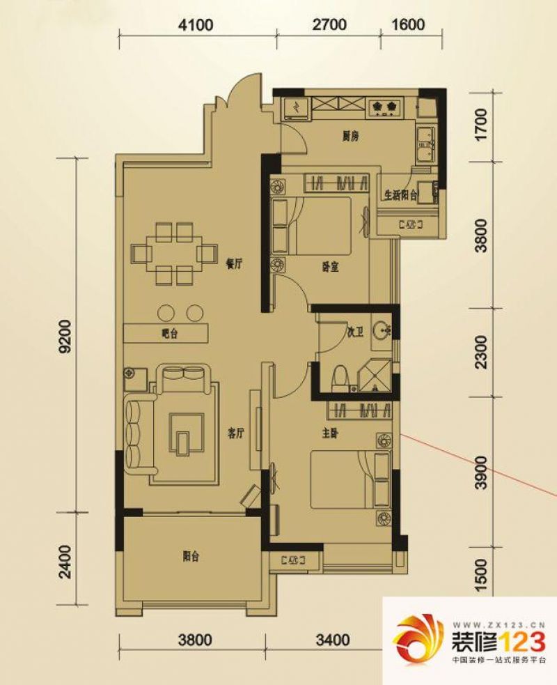 龙樾湾户型图图片