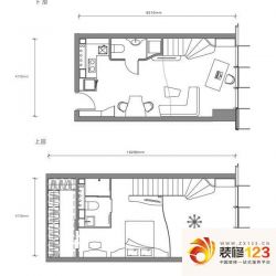 汉峰A1户型户型图