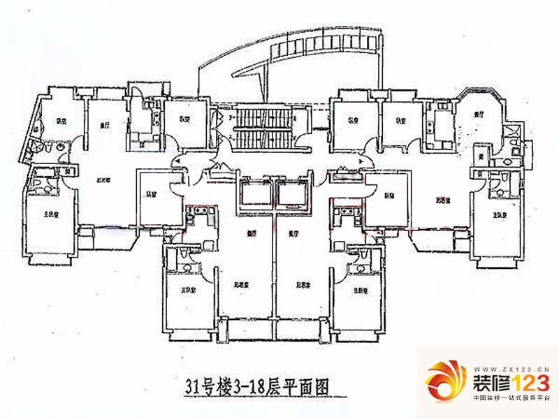 明日星城二期世纪星户型图31号楼 ...