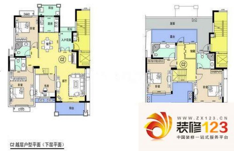 新地雅苑户型图户型图 5室 5室2.