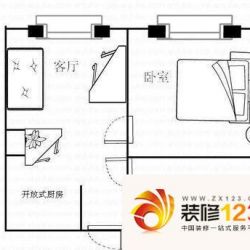 通策广场户型图1室 户型图 1室1 ...