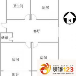 中南公寓户型图