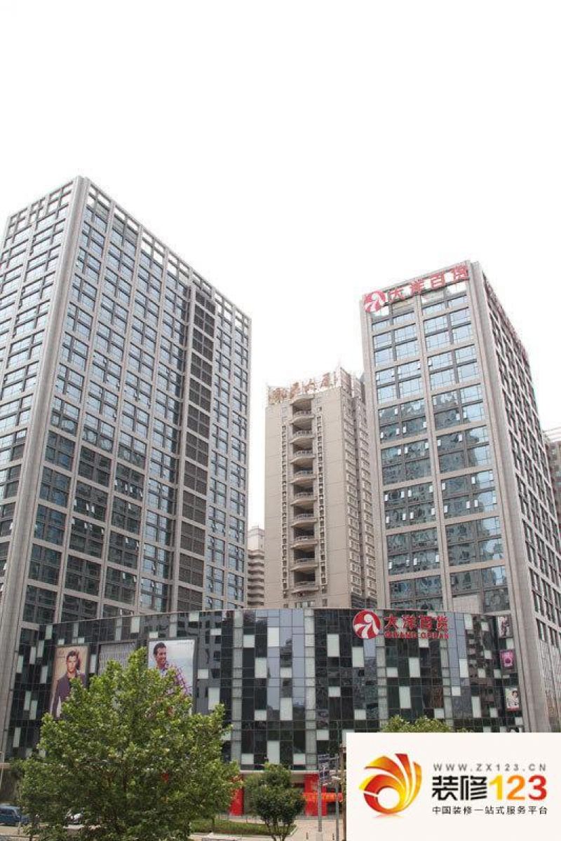 石家庄滨江商务大厦滨江商务大厦外景图实景 .