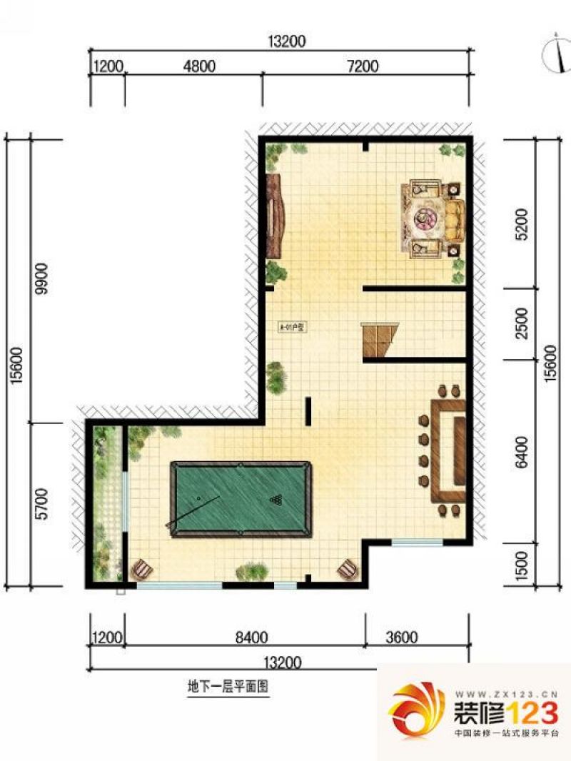 宝安山水江南户型图3#b1户型地 .