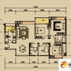 东山国际新城F4户型户型图 ...