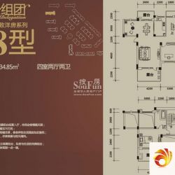 汉嘉国际社区户型图