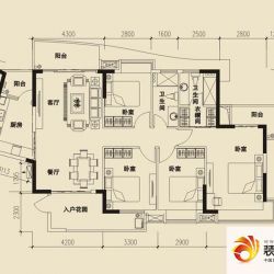 香江紫钻E户型图