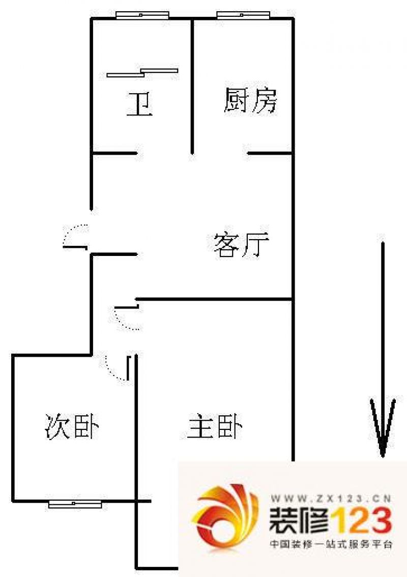 和美小区户型图户型图 2室 2室1.