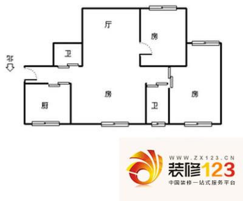 开元路小区户型图3室 户型图 3室 ...