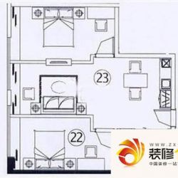 嘉尚国际公寓户型图