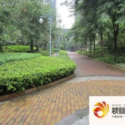 汇景新城中央庭园实景图