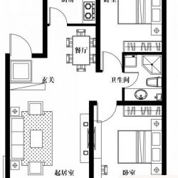 顶盛国际花园户型图