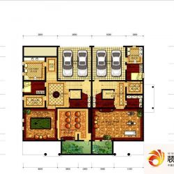 绿野御墅B户型户型图