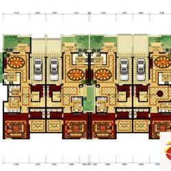 绿野御墅E户型户型图