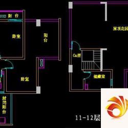 蜀青怡和茗居户型图