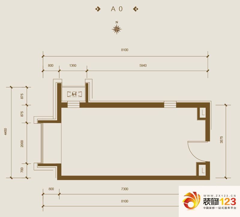 东亚创展国际户型图图片