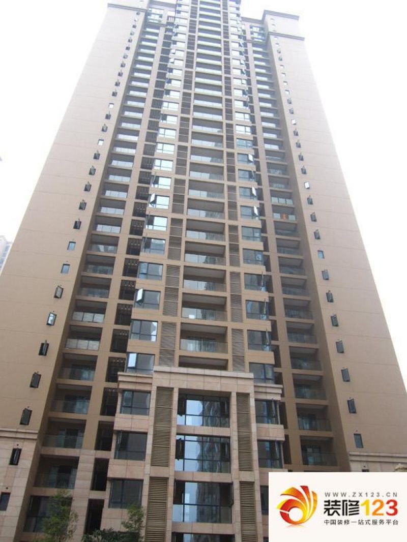 光华观府国际实景图样板图设计图