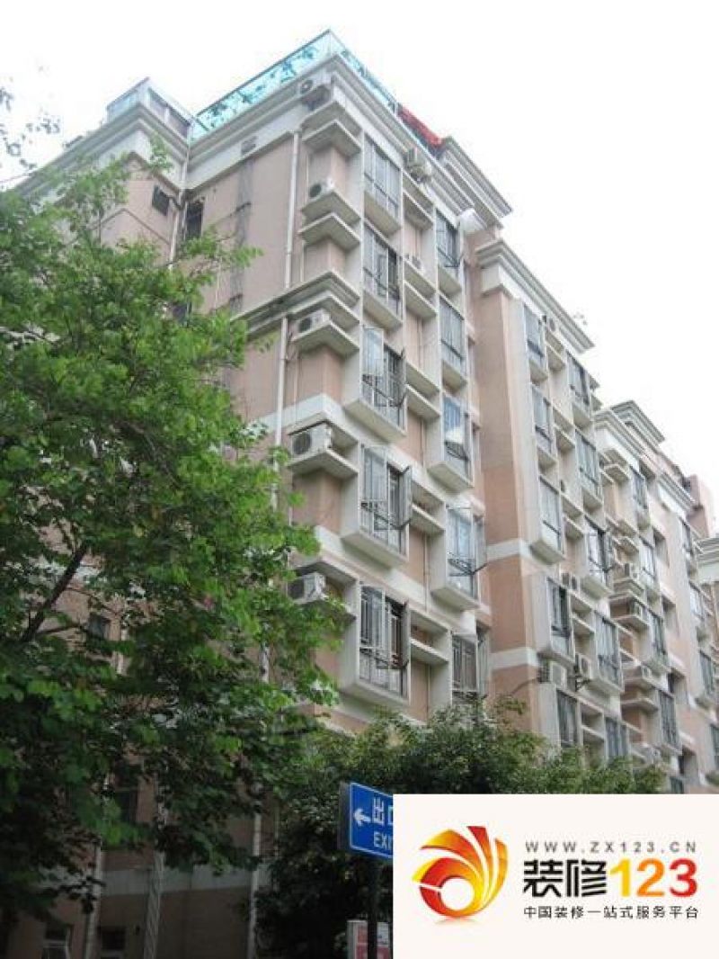 马家龙小区外景图