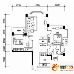 东润豪庭户型图