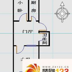 交道口北二条户型图