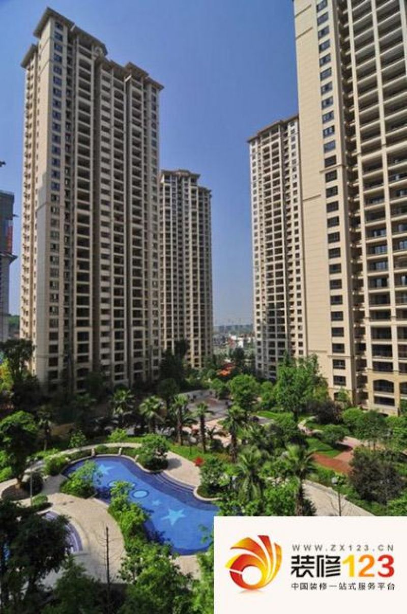 金科10年城滋味街外景图金科10城 .