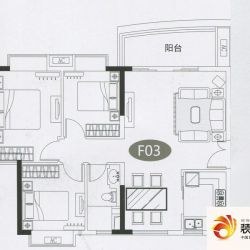 翠屏瀚宇贵都二期户型图