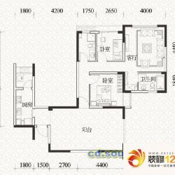 万科金域蓝湾户型图