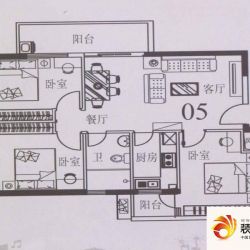 江南美景花园二期户型图