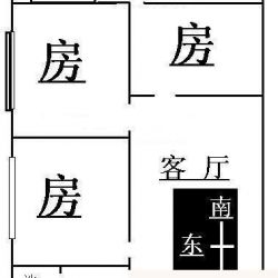 嘉仕花园尚海轩户型图3室2厅户型 ...