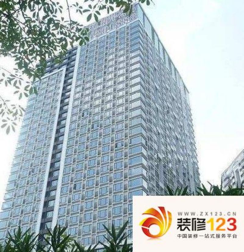 珠江新岸公寓外景图