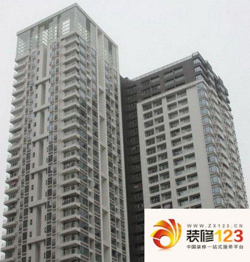 珠江新岸公寓外景图