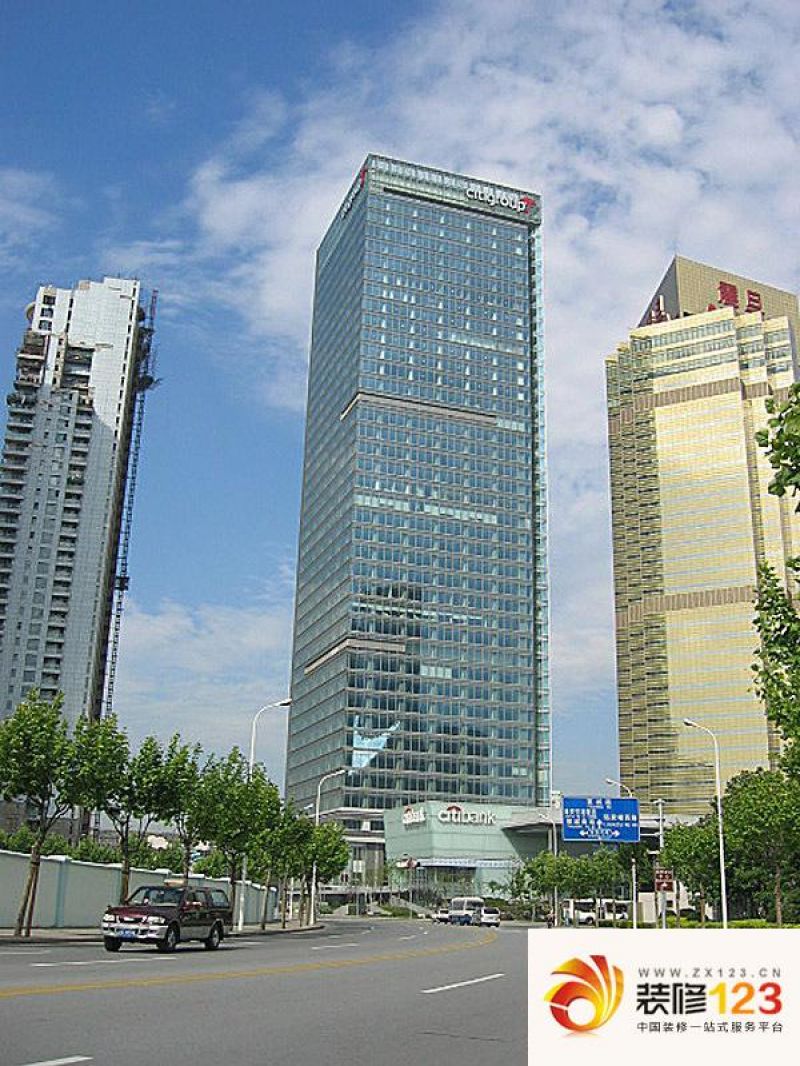 花旗集团大厦实景图样板图设计图