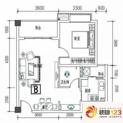 海天名阁户型图