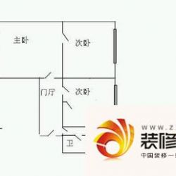 阜成门外大街户型图户型图 3室1 ...